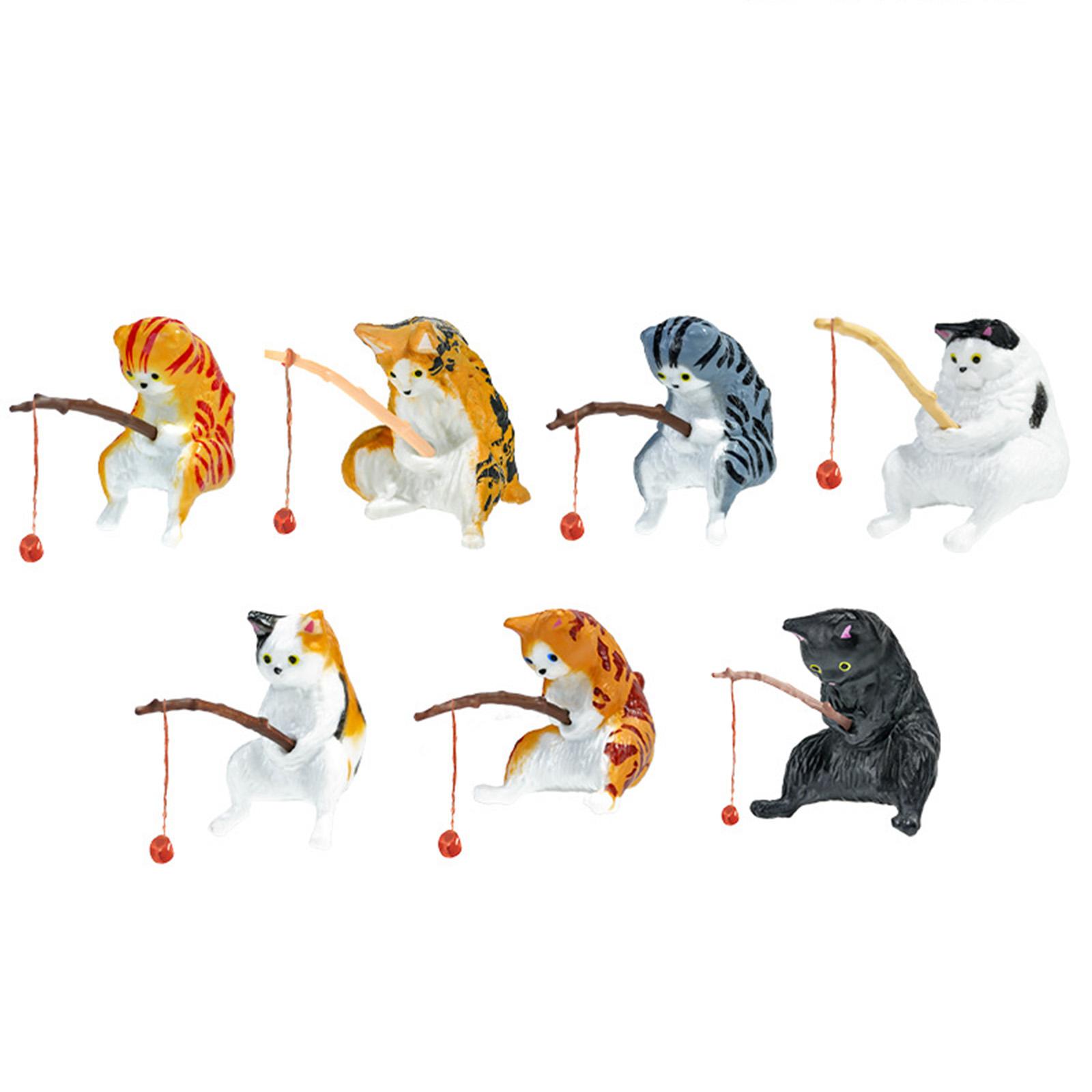 

A Fishing Ornament Holding A Fishing Rod 7PC One Size белый