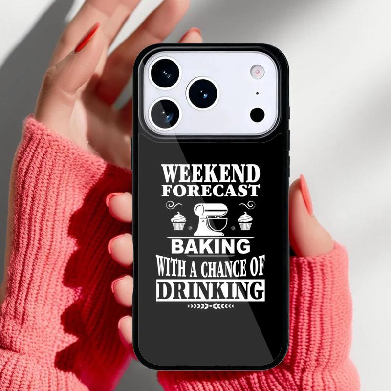 Baking Cook Chef Phone Case for iPhone 17 16 15 14 13 Pro Max Back Cover for 12 11 Pro Coque