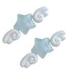 Cute Star Wing Hairpins For Girls Teens Hair Styling Plastic Duckbill Clip With Wing Design For Thin Hair