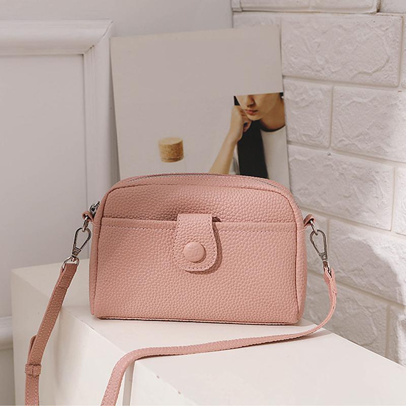 

Сумка через плечо из искусственной кожи, женская, роскошная, дизайнерская, кошелек и сумочка для женщин, маленькая, простая, для телефона, сумки-портфели 21x8x14cm