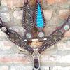 Premium Horse Show Saddle Tack Western Leather Headstall Breast Collar