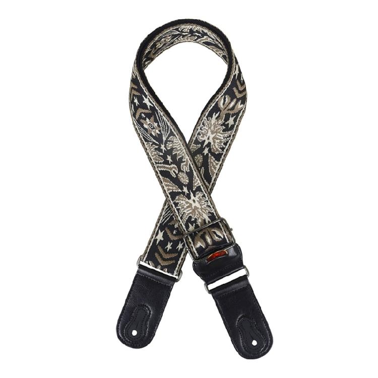 Electric Guitar Strap Adjustable PU Leather Ends Strap Acoustic Guitar Strap