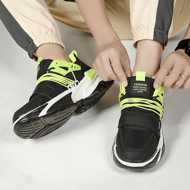 Fashion PARZIVAL Brand Mens Casual Sneakers New Casual Shoes for Men Designer Male Vulcanized Shoes 2024 Autumn Clunky Sneakers Tennis