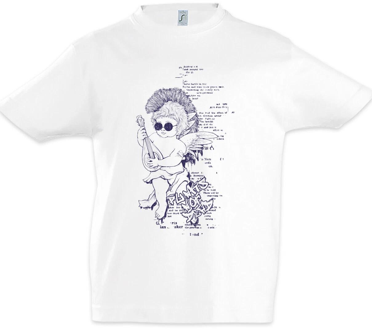 Punks Not Dead Angel Kids Boys kids boys T-Shirt Music DJ MC Punk Rock New Wave Singer 110