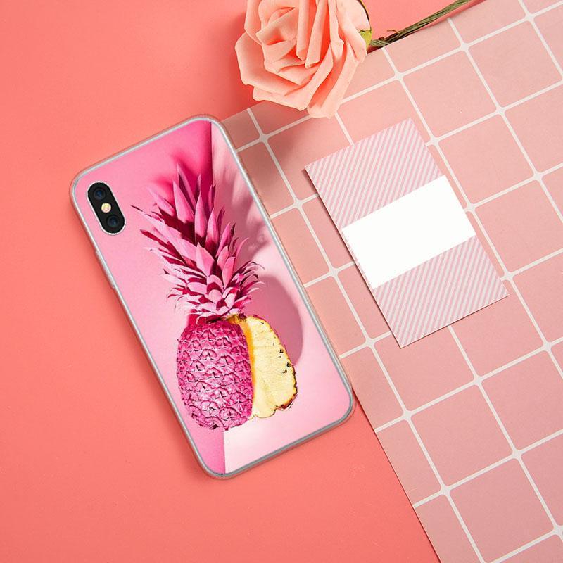 Pink Raspberry Phone Buy Pink Pineapple Phone Case for IPhone X 8 8 Plus Samsung S8 Note 8 ...