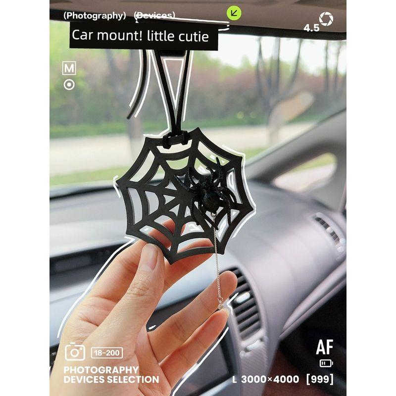 

Original Little Spider Car Diffuser Stone Aromatherapy Hanging Ornament Car Pendant Quirky Creative Gift Pendant Light Fragrance Car Accessory Blue Wind Chime