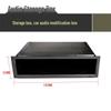 Car Modification 2DIN To 1DIN Storage Organizer and Single-DIN CD Player