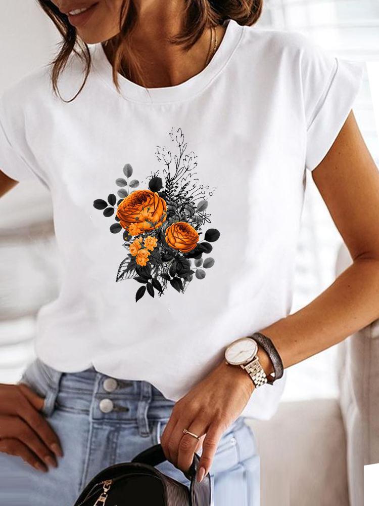Clothes Fashion Love Plant Cute Lovely Style Short Sleeve Pr