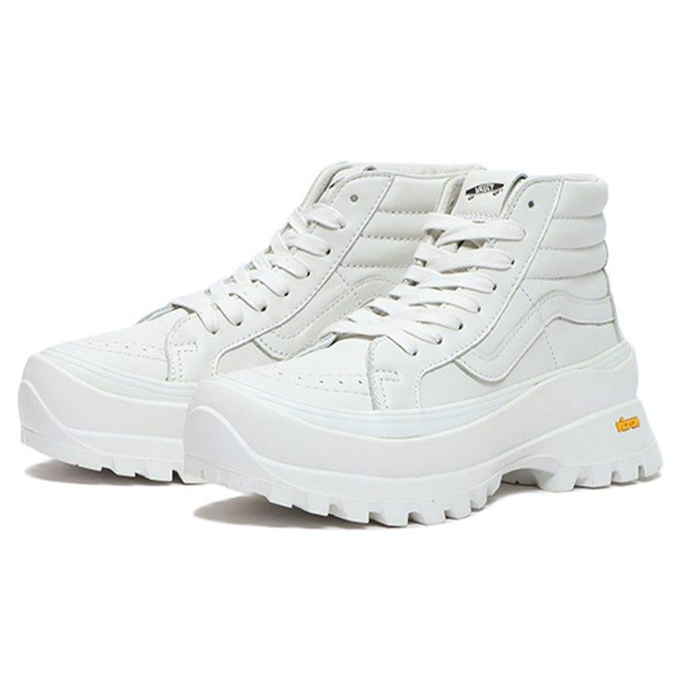 Sk8 Vans-Hi Vibram Lx 'True White' VN0A5HZWW00