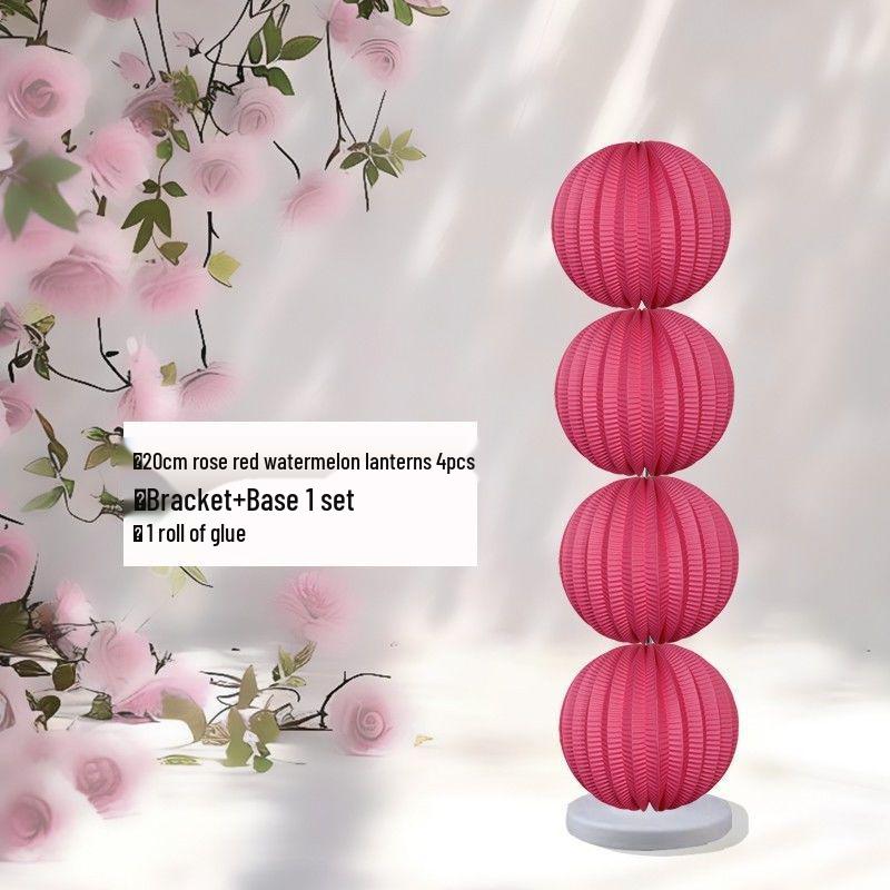 Honeymoon Decor Honeycomb Pillar Set: Wedding and Bedroom Lantern Wall Bunting.