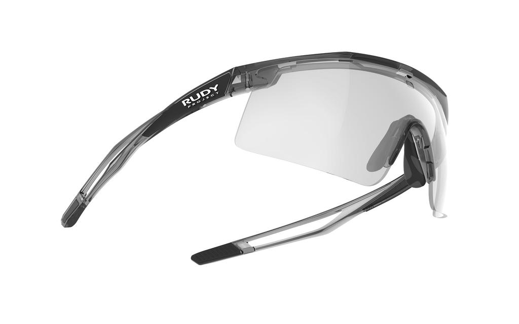 RUDY PROJECT Sports Sunglasses Turbulence Crystal Ash ImpactX2 Photochromic Laser black SP897833-N000