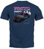 Tokyo Japan Racing Car Urban Fashion Back Print and Chest Logo Men's T-Shirt 2