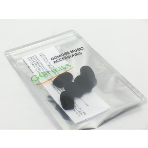 GONKISS Headset Intercom Microphone Windscreen, Small, 6mm Diameter, 30mm Length, 5 Black