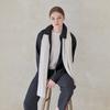 Dal Cashmere Premium Cashmere 100 Knit Scarf Ivory