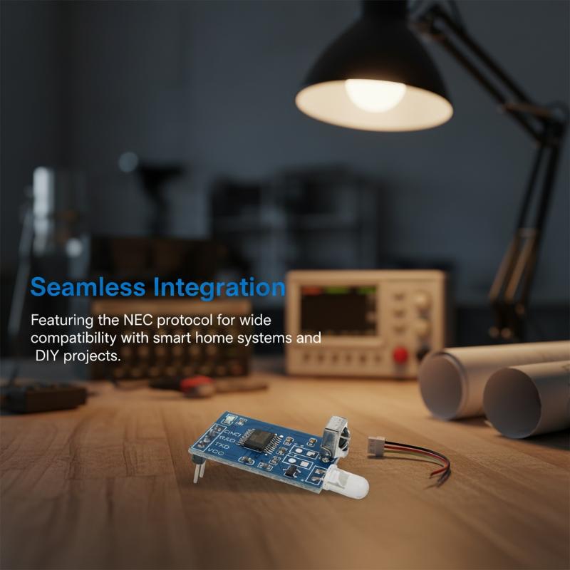 Infrared Communication Module Transceiver Supports Decoding Encoding for Embedded Systems Remote Controller Learning Projects