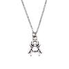 Mask Pendant Necklace Theater Halloween Day Jewelry 40cm Short Chain