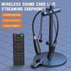 Wireless Sound Card Live Streaming Earphones E8 Portable Multi-function Sound Card Live Broadcasting and Audio Editing Headset