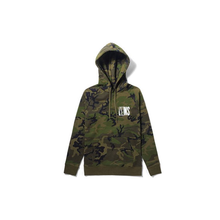 

Vans Casual Hooded Pullover Sweatshirt Men Tops Camouflage VN0A3DHBRS0 S