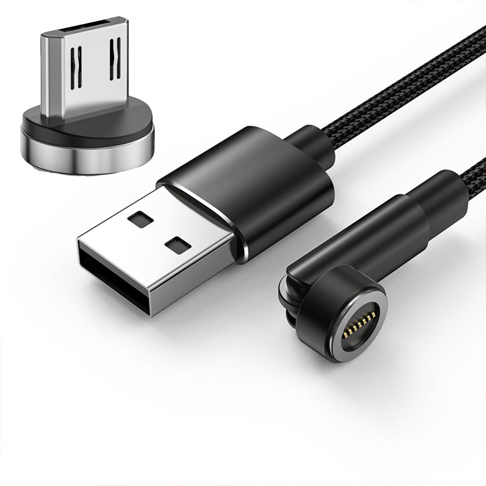 540-degree Rotating Magnetic Cable 3A Fast Charging Charger Usb Data Cable Compatible For Iphone Xiaomi Phone