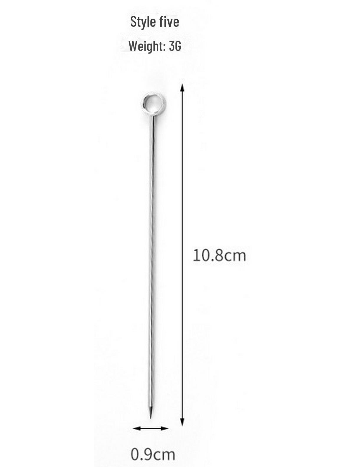 

Набор шпажек для фруктов и коктейлей из нержавеющей стали 304 Style five