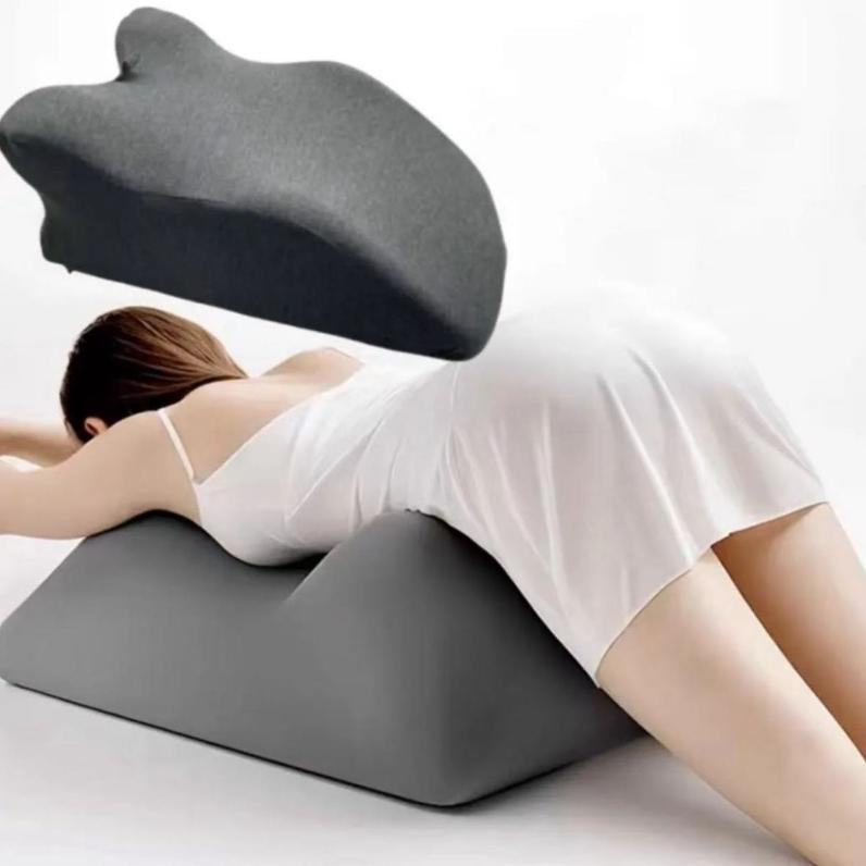 Çok Pozisyonlu Hafızalı Köpük Yastık Serinletici Yatak/Yer Minderi Mide Üstü Uyuyanlar için Sırt Desteği Okuma Yastığı Yatakta Uzanın