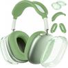 Applicable AirPods Max Over-Ear Headphones Transparent Glitter Silicone Case