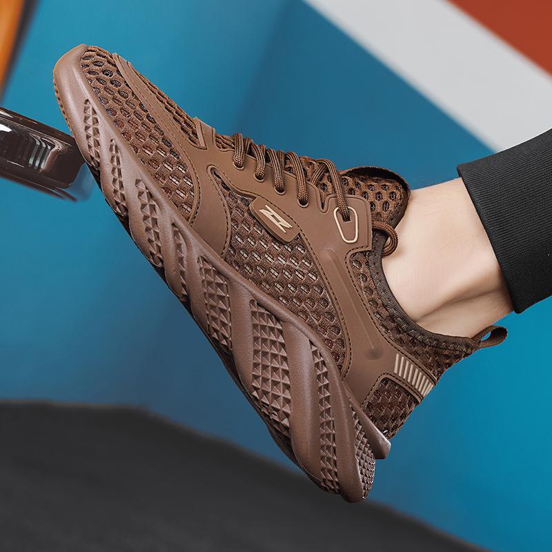 Sommer Herren Freizeitschuhe Mode Leicht Herren Laufschuhe Walking Sneakers Mesh Atmungsaktiv Männlich Jogging Sportschuhe