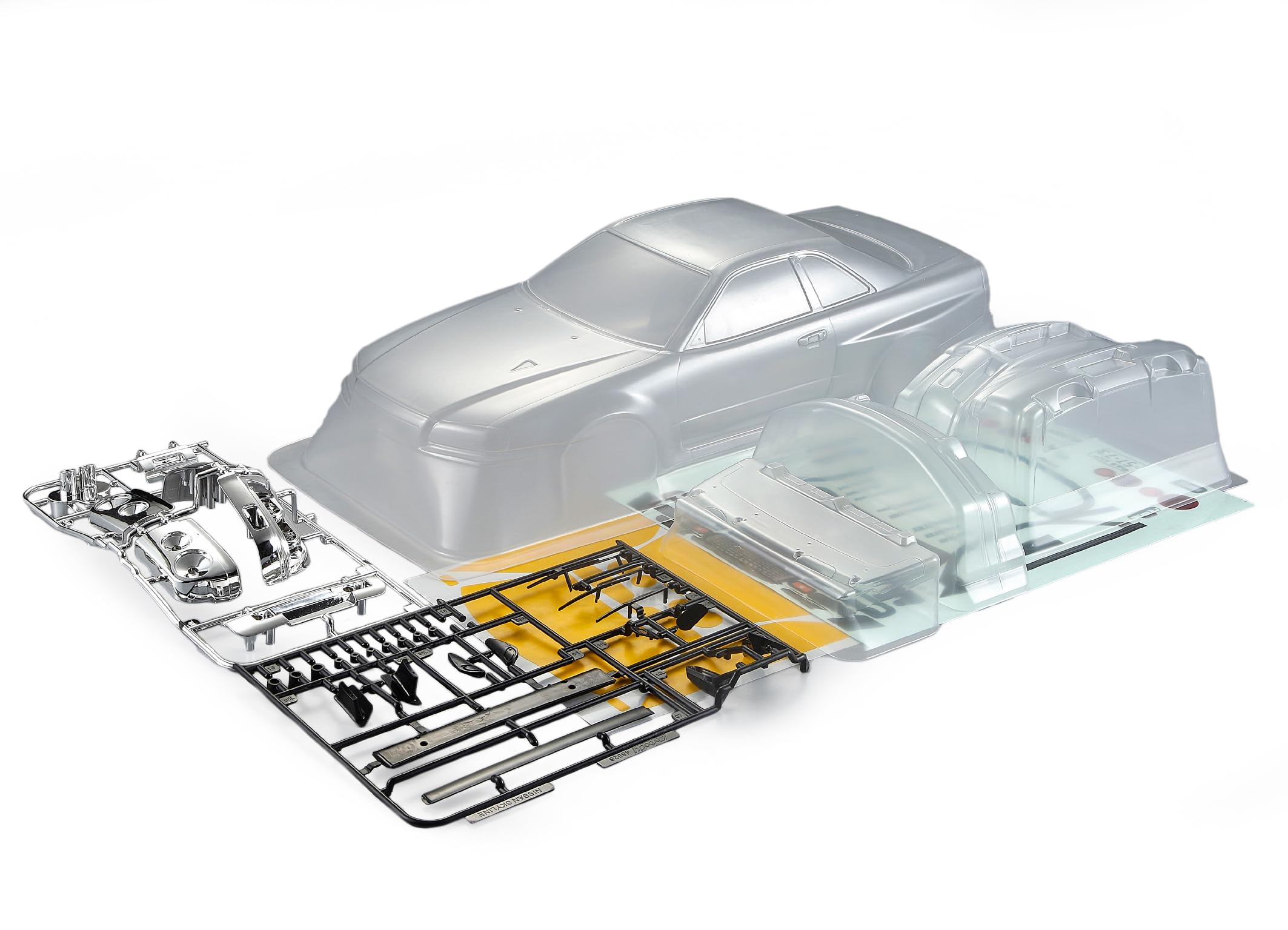 

48626 Nissan Skyline BNR34 Прозрачный кузов [Killerbody] 1/10 GT-R