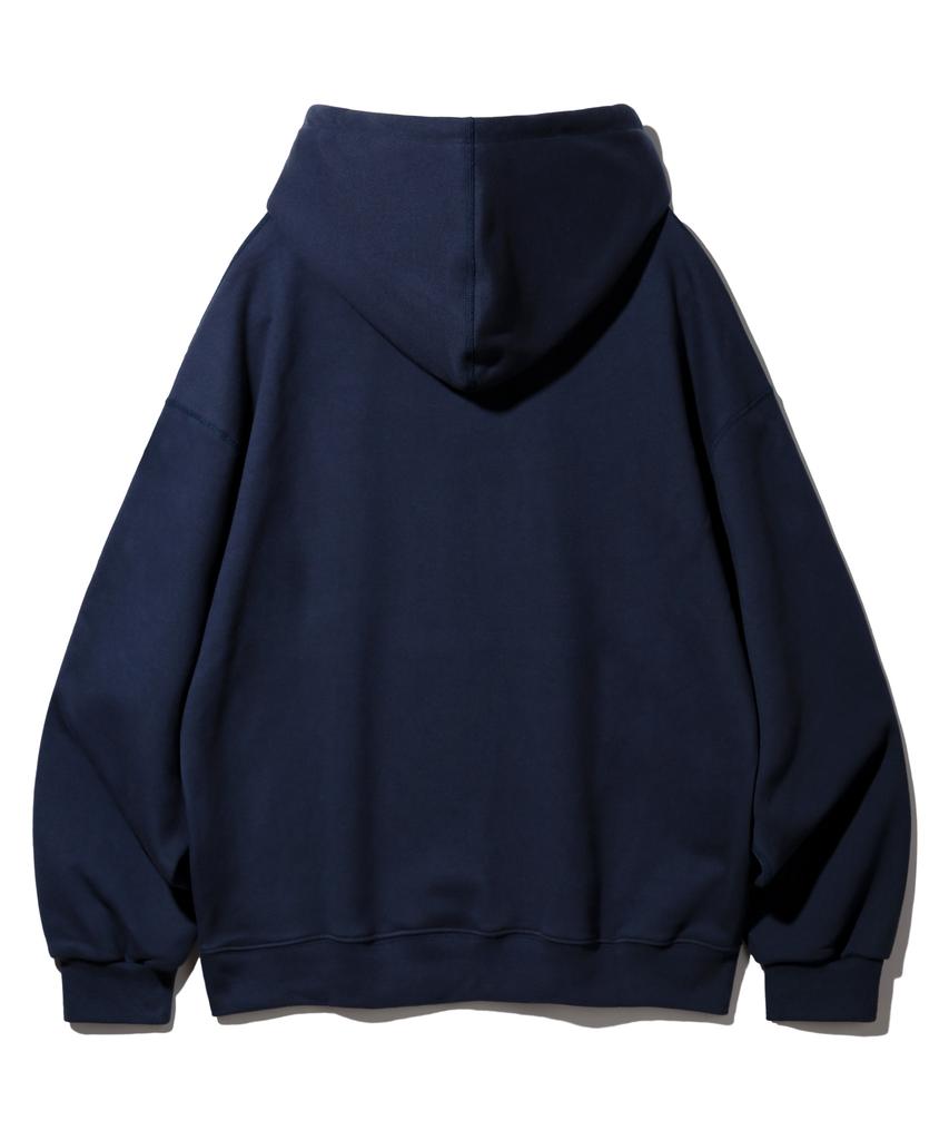 Smile Hoodie Bk6794_Navy
