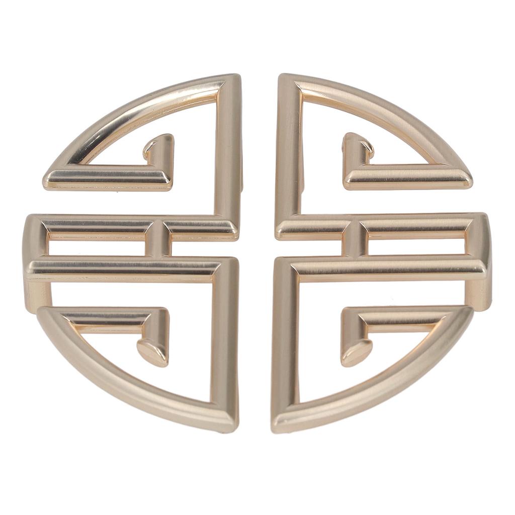 2Pcs Hollow Cabinet Handle Zinc Alloy Easy Installation Elegant Chinese Antique Hollow Handle for