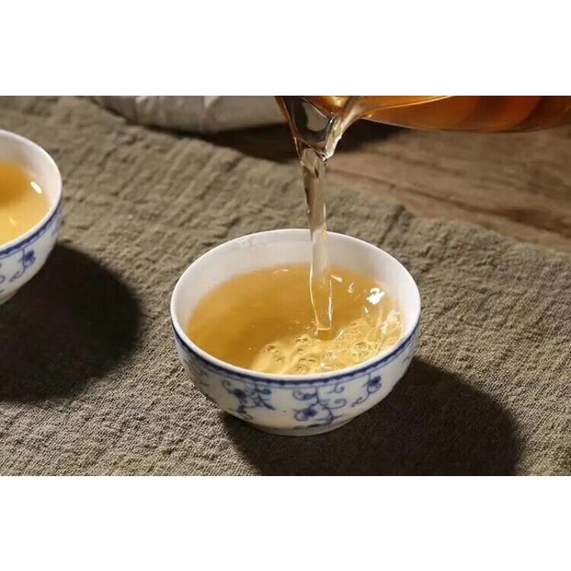 357g Old Puer Bulang Old Tree Yunnan Unfermented Pu'er Tea Raw Puer Cake