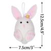 Easter Chick Rabbit Felts Colorful Handmade Doll for Spring Easter Party Decorations Mini Easter Ornaments for Tree