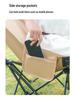 Adjustable Outdoor Folding Recliner Chair with Leg Rest – Four-Speed Moon Chair