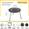 Suiyuan Foldable Fire Pit BBQ Grill Table