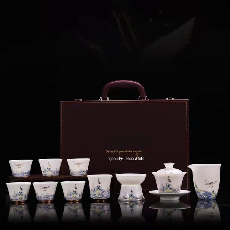 Ice Jade Ceramic Tea Set