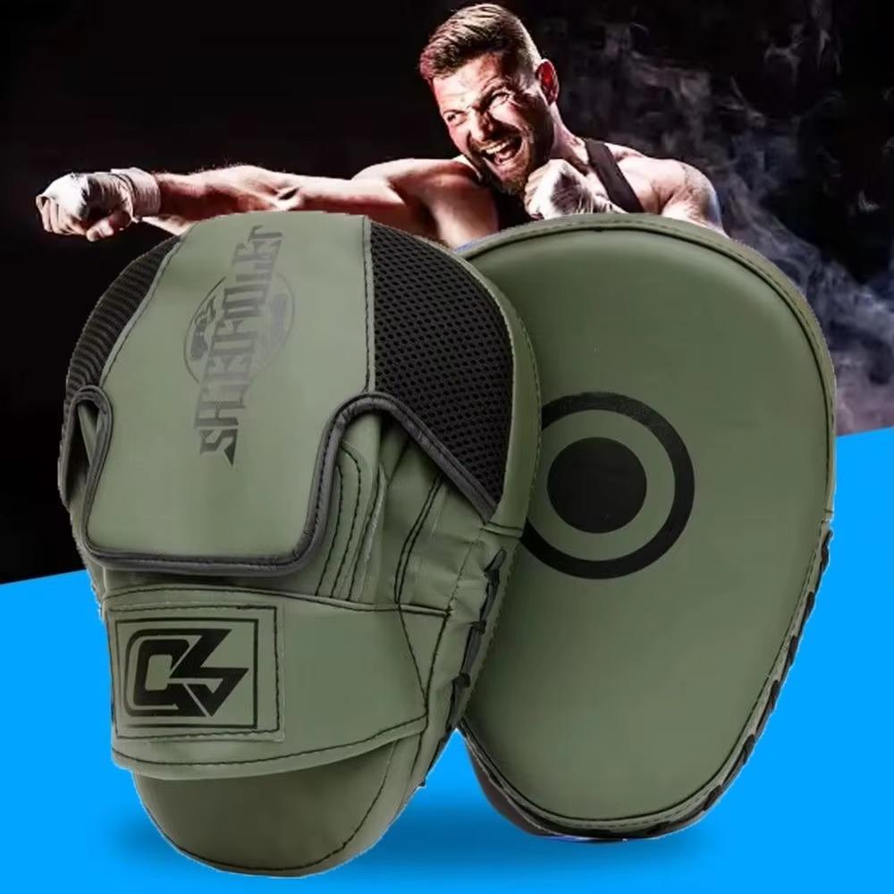 Ergonomic Design Boxing Hand Target PU Leather Boxing Sack Bag Punch Mitts Boxing Pad  Kids