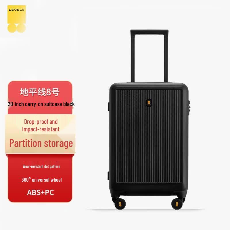 LEVEL8 20-inch Hardside Carry-on Luggage