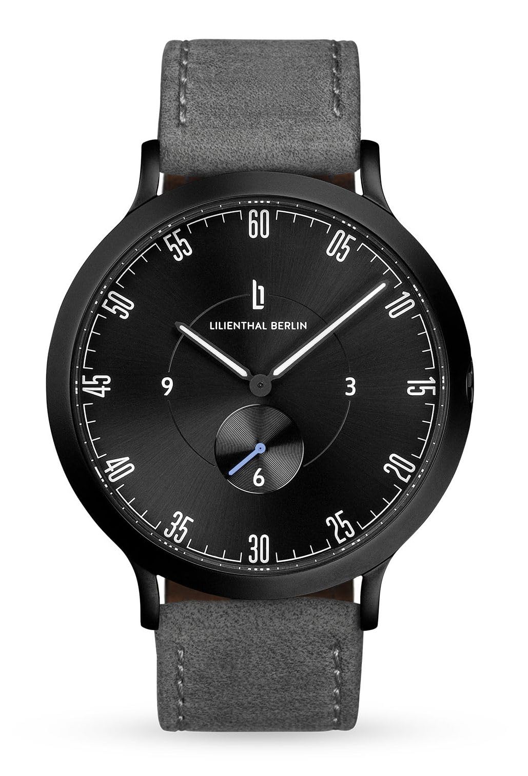 

Watch Small Seconds Made in Germany Gray [Lillianthal Berlin] L01-107-B009C Men s чёрный