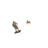European Sculpture Figurine Creative Vintage Ornament for Entryway Living Room Desk Office Bedroom