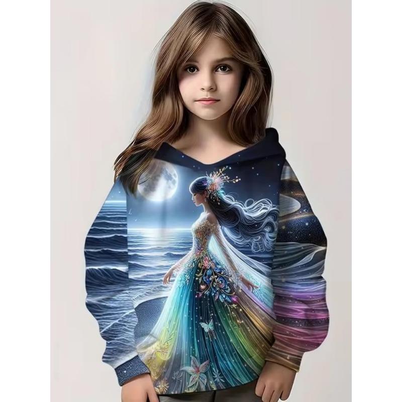 Ursuleț minunat în bomboane hoodies casual confortabile vrac cu mânecă lungă topuri hanorace copii desene animate haine de toamnă și iarnă haine