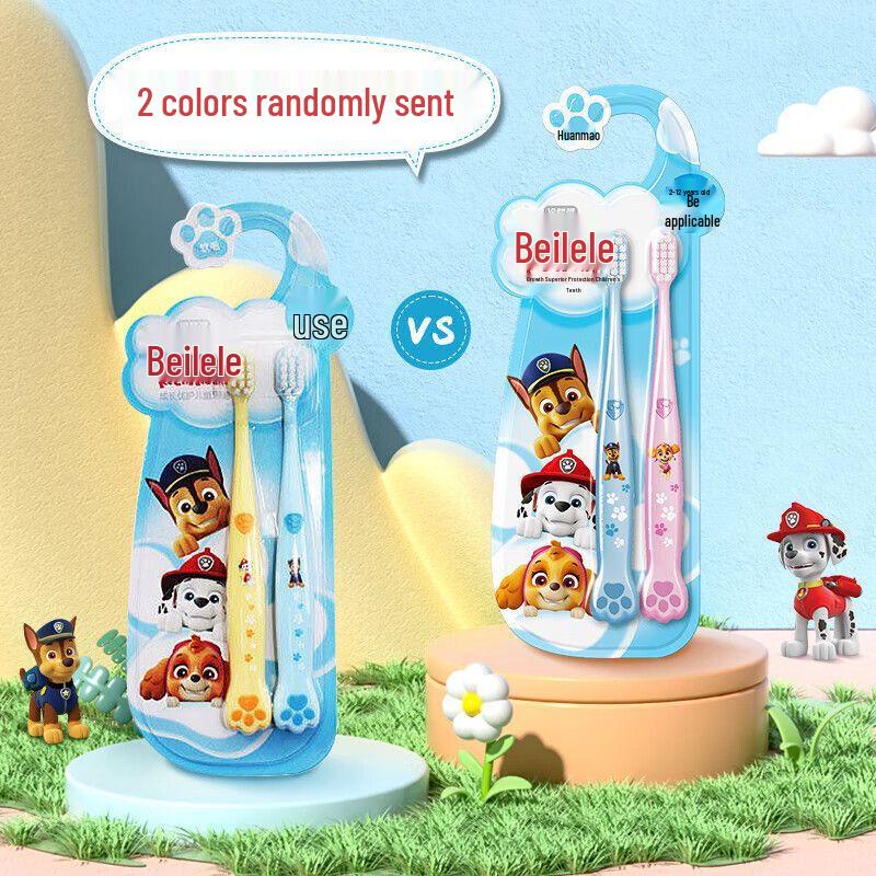 Lengsuanling Beilele Oral Care Toothbrush for Kids 2-12 Years