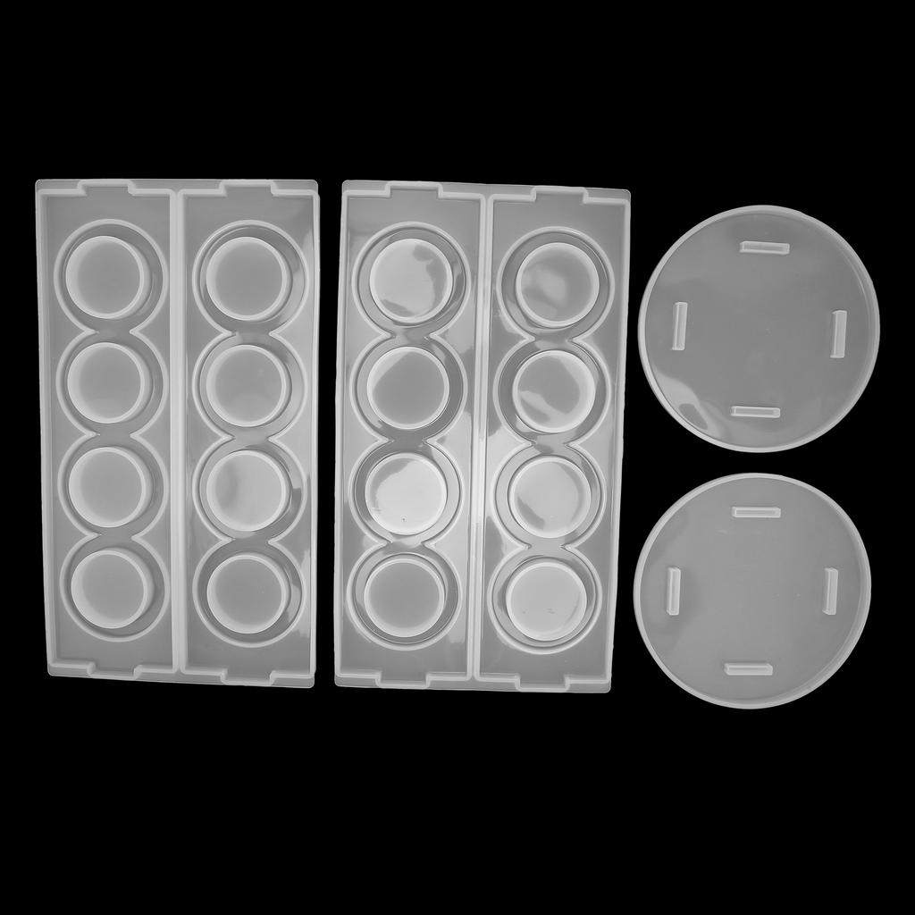 Coffee Capsule Rack Silicone Mold Soft Flexible Durable Capsules Storage Holders Molds for Home Kitchen