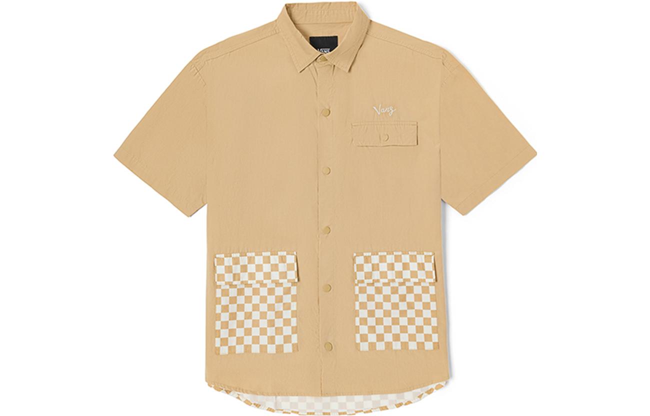 Vans Shirts Unisex Terracotta Lapel Moderate Workwear VN0002NGYUU M