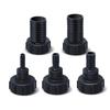 IBC Tank 1" Plastic Connector with 1/2" Hose Adapter for Square Chemical or Urea Barrels