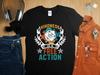 Kindness Is a Free Action Autism Awareness 2 Dungeons Tabletop RPG Roleplaying Dragons D20 Dice Gamer T-Shirt