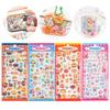 Japanese Style Mini 3D Sushi Candy Stickers - Kawaii Embossed Resin Decals - DIY Scrapbook Stationery Birthday Party Supplies