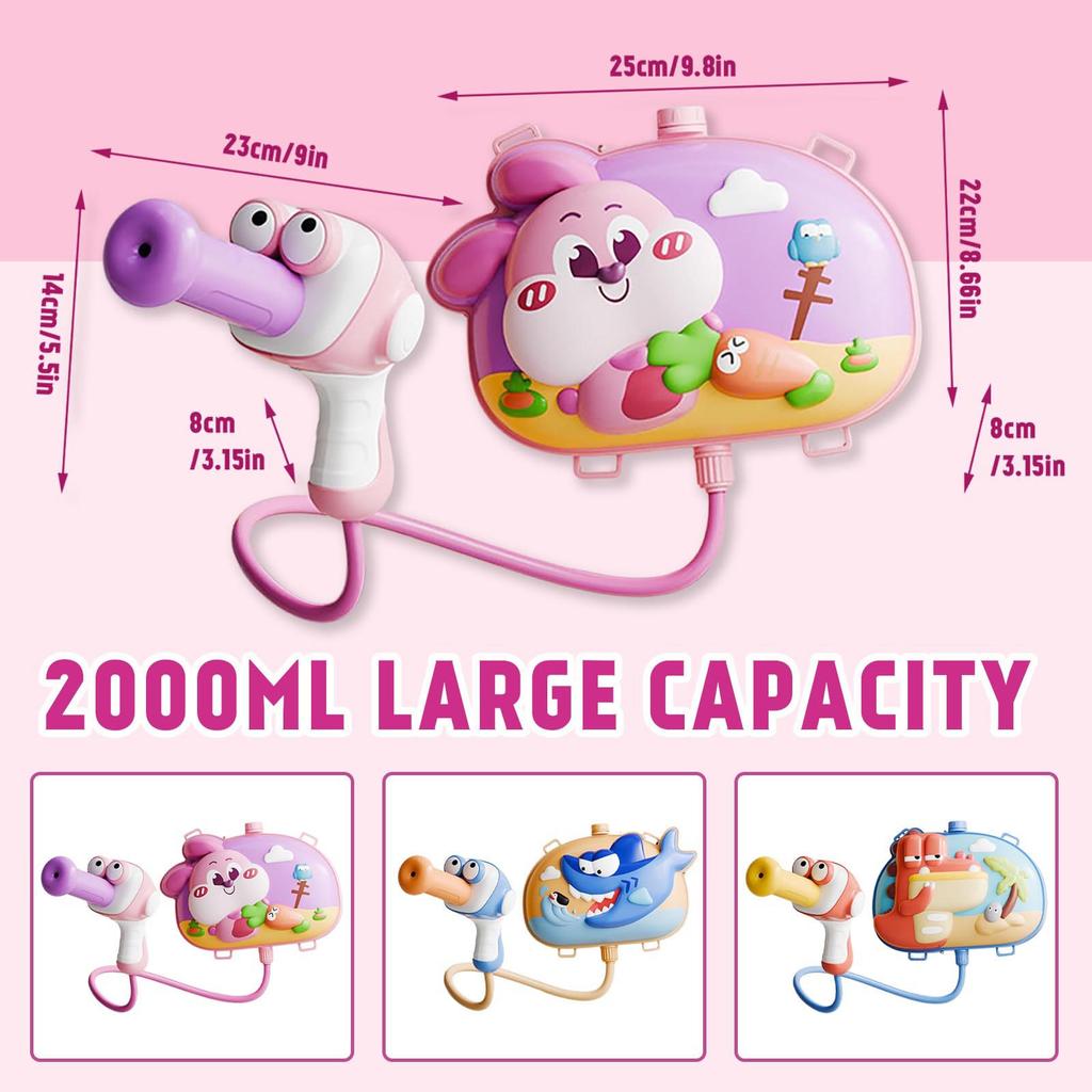 Children's Backpack Water Toy Spray Water Outdoor Water Beach Children's Toys