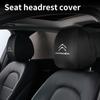 VLKO3 Car Seat Headrest Protective Cover Anti-Dirty Pillow Protector For Citroen C4 C3 C5 C2 Berlingo Celysee Cactus Picasso Aircross