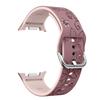 Silikonový řemínek na hodinky Bez mezer Vyřezávaný potisk Řemínek na hodinky Pohodlný náramek na hodinky pro Samsung Galaxy Watch 8/Watch 8 Classic Watch