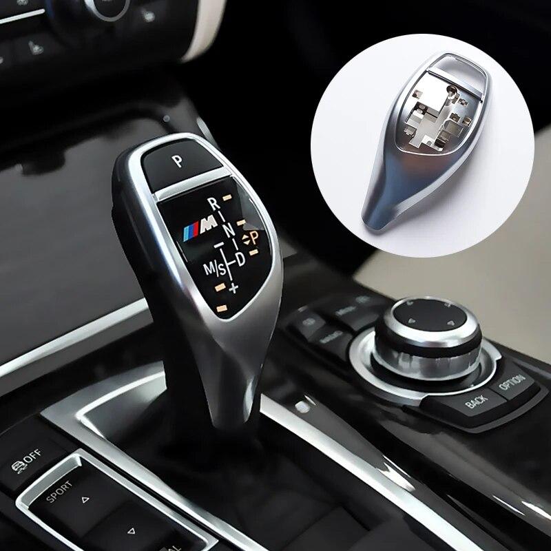 Replacement Gear Shift Cover For BMW F30 F31 F32 F10 3 5 7 Series Shifter Gear Knob Lever Panel Head Cover Sticker